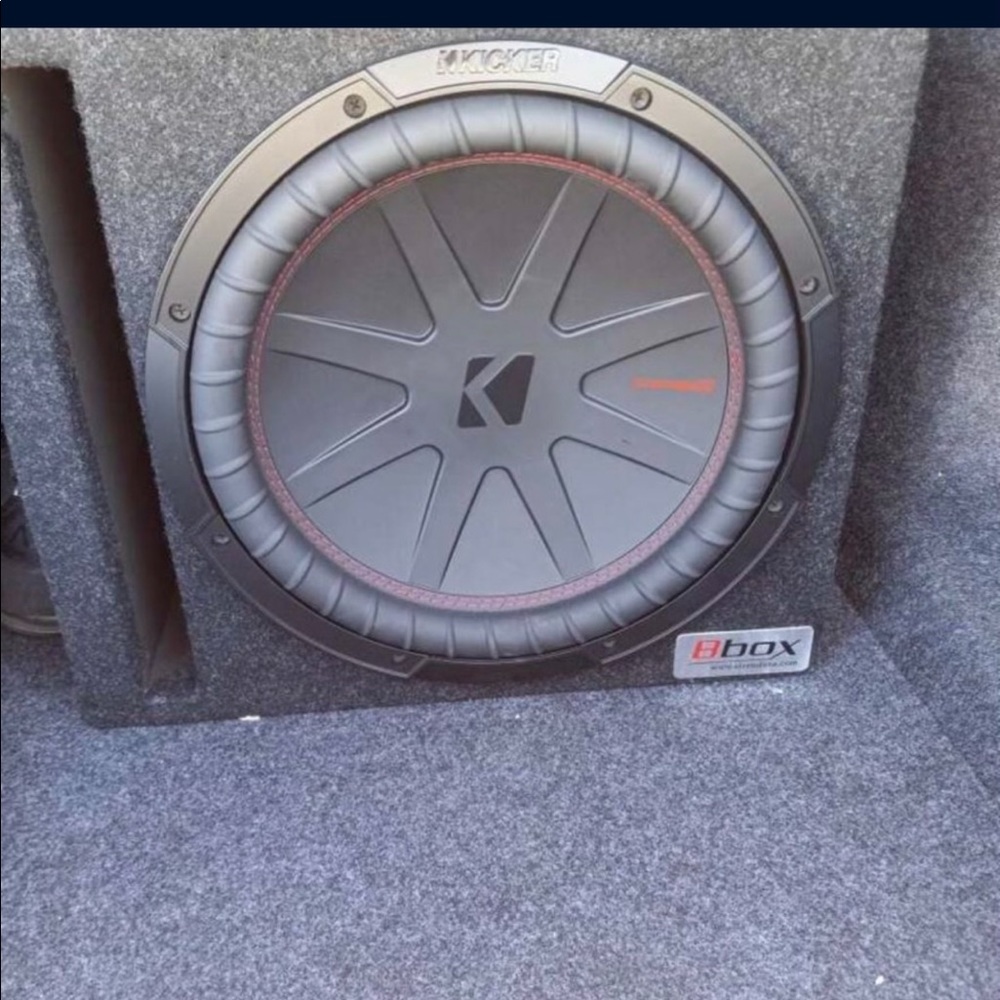 12’subwoofer and 800 watt amp